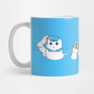 Robots See Hear Speak no Evil Mug